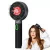 RENPHO Kopfhautmassager WMC01 kabellos wasserdicht IPX7 Shiatsu-Kneten mit 4 abnehmbaren Silikonköpfen, 4 Modi, USB-aufladbar, Schwarz