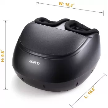 RENPHO Shiatsu Fußmassagegerät Schwarz (RF-FM059R)