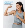 RENPHO Smart Tape Measure - Bluetooth Körpermaßband für BMI, Taille, Hüfte, Arm, Bein, Brust - Automatisch einziehbar, LCD-Display, kompatibel mit Renpho Health App, Apple Health, Google Fit, Samsung Health - Schwarz