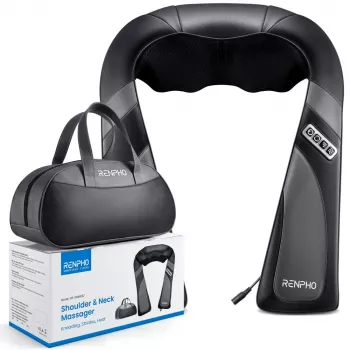 RENPHO U-Neck-Go SNM067 Nacken- und Schultermassagegerät Schwarz