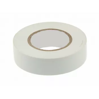 REPERO 711E Weißes PVC-Isolierband 19mm x 20m