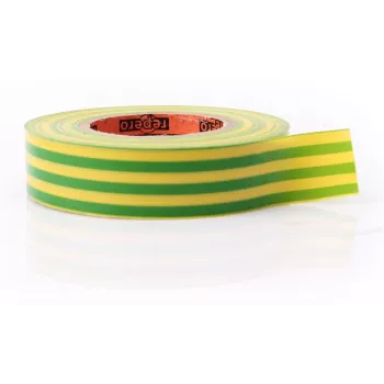 REPERO 711E Gelb-Grün PVC Elektro-Isolierband 19 mm x 20 m