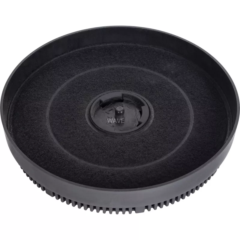 RESPEKTA Aktivkohlefilter MIZ8000 Silber/Schwarz 2 Stück Rund