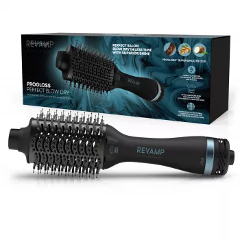 Revamp DR-2000AX-EU Progloss Volume Blow Dry Hot Air Styler Schwarz