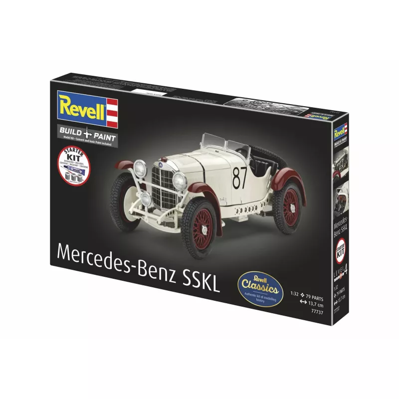 Revell Starter Kit Mercedes-Benz SSKL Maßstab 1:32
