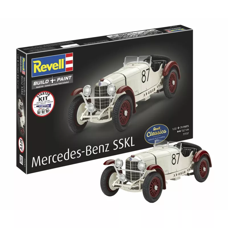 Revell Starter Kit Mercedes-Benz SSKL Maßstab 1:32