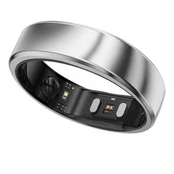 RINGCONN Gen2 Air Smart Ring Silber Größe 11 (RCA-02-SI-11)