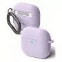 Ringke AirPods 4 Hülle Silikon Hellviolett