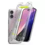 Ringke iPhone 15/16 Screen Protector Premium Easy Slide Tempered Glass 9H mit Installationshilfe (2er-Pack) Transparent