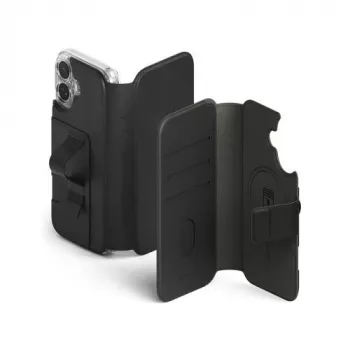 Ringke iPhone 17 Case Folio Grip Wallet Magnetic Black