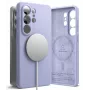 RINGKE Silicone Magnetic MagSafe Case für Samsung Galaxy S24 Ultra - Lavendel