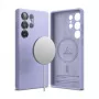 Ringke Silicone Magnetic MagSafe Case für Samsung Galaxy S25 Ultra Lavendel