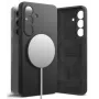 RINGKE Silicone Magnetic MagSafe Case für Samsung Galaxy S26, Schwarz
