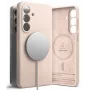 Ringke Silicone Magnetic MagSafe Case für Samsung Galaxy S26+ Plus - Pink Sand
