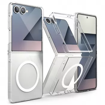 Ringke Slim Magnetic MagSafe Case für Samsung Galaxy Z Flip 7 Clear