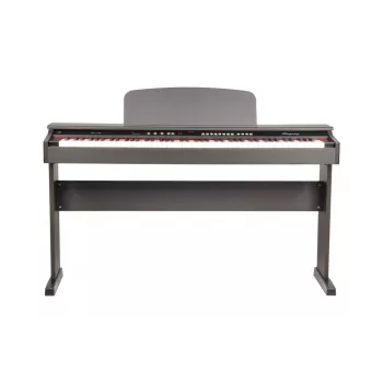 Ringway RP120 RW Digitalpiano mit 88 Tasten, gestufter Hammermechanik, 16 Stimmen, 3 Pedalen und USB-MIDI - Rosenholz