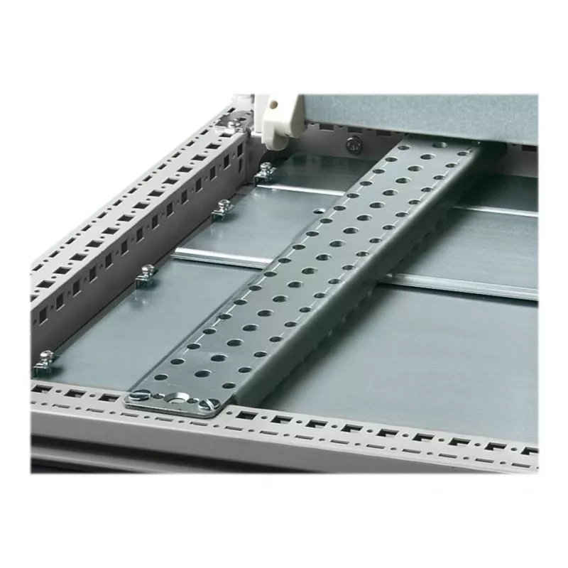Rittal 4398.000 System-Chassis für TS 8, SE 8, CM, TP Schränke - Silber, verzinkter Stahl, 500 mm, 2 Stück