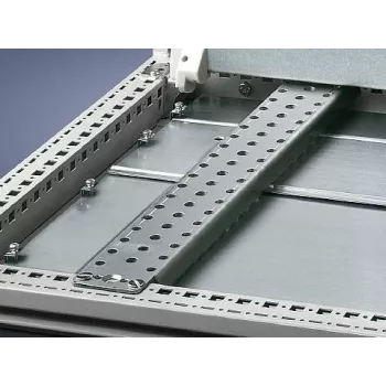 Rittal 4398.000 System-Chassis für TS 8, SE 8, CM, TP Schränke - Silber, verzinkter Stahl, 500 mm, 2 Stück