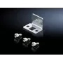 Rittal 5302.038 Befestigungsklemme für 19-Zoll-Rackkomponenten, verzinkter Stahl