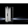 Rittal 5327.190 freistehendes 42U Server-Rack-Gehäuse IP55, 800x1000x2000 mm, Schwarz/Grau, Sicherheitsglas-Tür