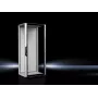 Rittal 5327.190 freistehendes 42U Server-Rack-Gehäuse IP55, 800x1000x2000 mm, Schwarz/Grau, Sicherheitsglas-Tür