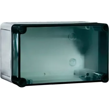 Rittal 9519.000 Installationsgehäuse, Polycarbonat, Lichtgrau (RAL 7035), 182 x 180 x 165 mm, IP66