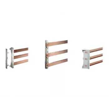 Rittal Busbar-Adapter-Einsatz, 24er-Pack, RAL 7035 Lichtgrau, Polyamid PA 6.6, UL 94-V0, für 60 mm Busbar-System 3074.000
