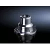 Rittal CP-S Wandabschnitt 6663.400, 9 mm Kabeleinführung, Edelstahl