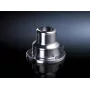 Rittal CP-S Wandabschnitt 6663.400, 9 mm Kabeleinführung, Edelstahl