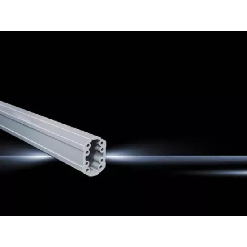 Rittal CP Support Profile System 60, 250 x 59 x 85 mm, Aluminium, Lichtgrau 6206.025