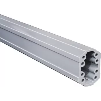Rittal CP Support Profile System 60, 250 x 59 x 85 mm, Aluminium, Lichtgrau 6206.025