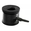 Rittal CP Neigungsadapter ±45° für Tragarmanschluss Ø 130 mm, Aluminium-Druckguss, Graphitgrau RAL 7024 6206.420