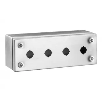 Rittal Leergehäuse 4 Einbauplätze (L x B x H) 90 x 280 x 100 mm Edelstahl SM 2384.040 1 Stk.