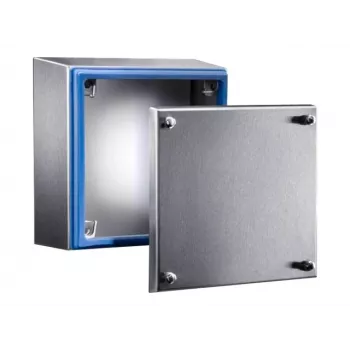 Rittal HD Edelstahl-Wandgehäuse 200 x 200 x 120 mm, IP66, gebürstet, Hygienic Design 1672.600