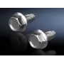Rittal SZ 2504.000 Systemschraube M5 x 10 mm, Innen-Torx T25, Stahl, verzinkt, 500 Stück