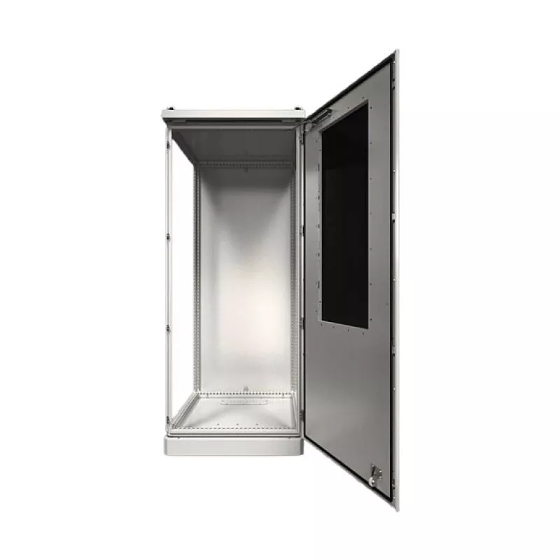Rittal Toptec Outdoor-Gehäuse CS 9781866 - 800x1600x600mm, IP55, IK10, Aluminium, RAL 7035