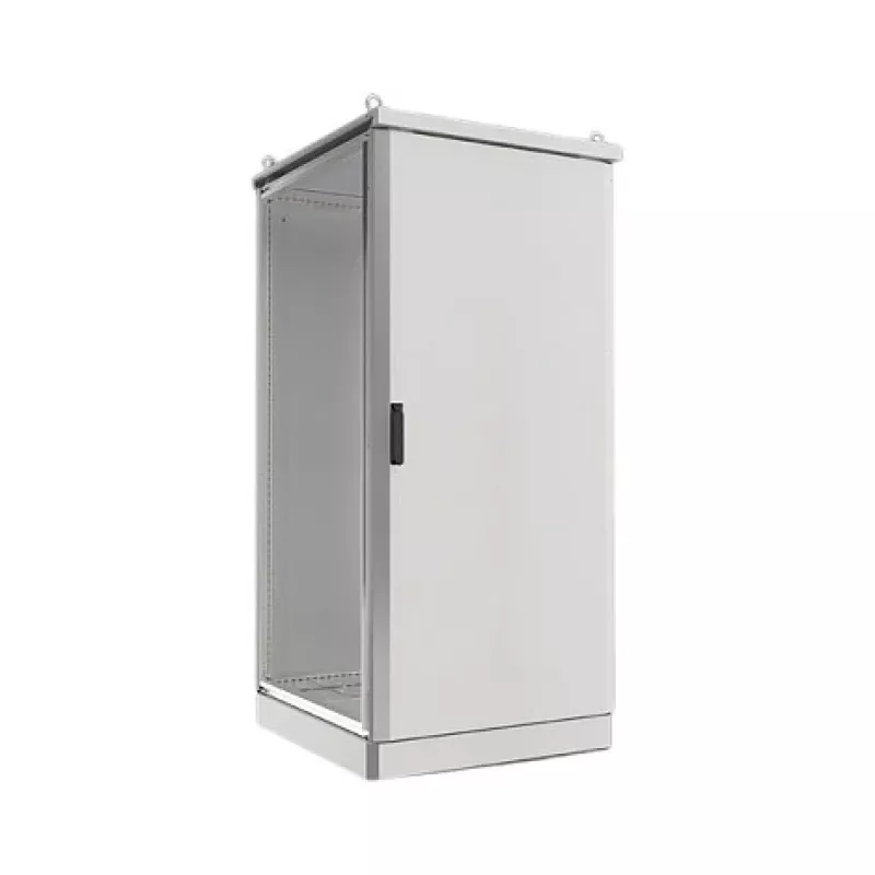 Rittal Toptec Outdoor-Gehäuse CS 9781866 - 800x1600x600mm, IP55, IK10, Aluminium, RAL 7035