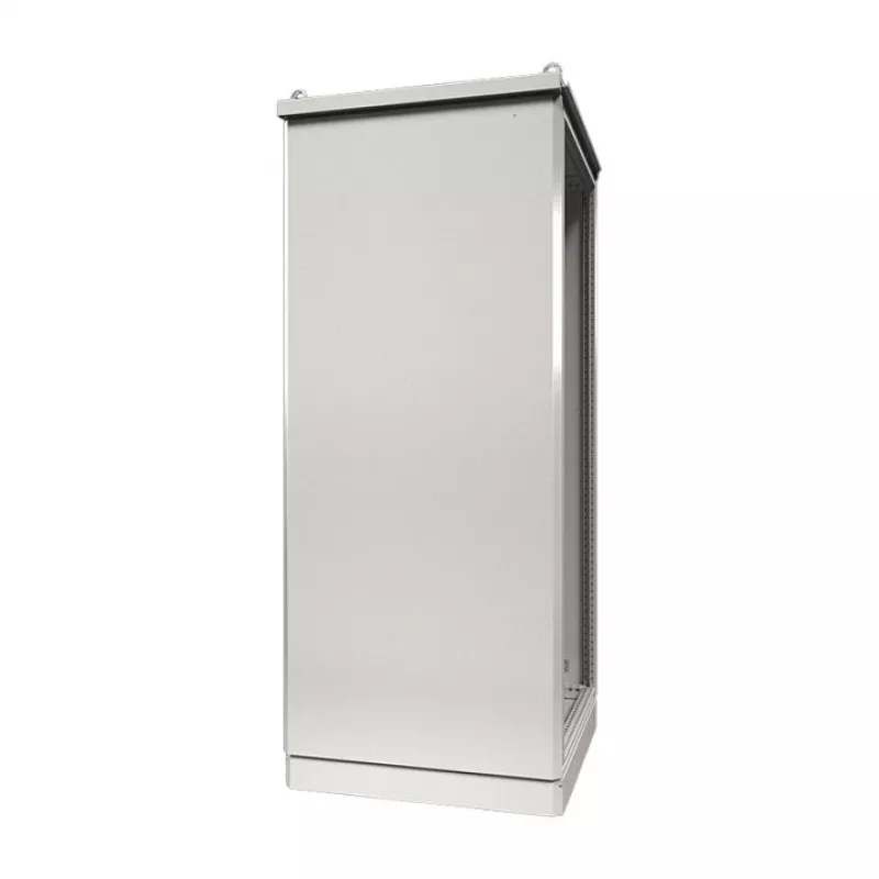 Rittal Toptec Outdoor-Gehäuse CS 9781866 - 800x1600x600mm, IP55, IK10, Aluminium, RAL 7035