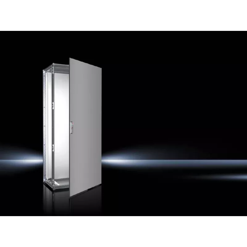 Rittal VX Anreih-Schranksystem, Einzeltür, 800x1800x500 mm, RAL 7035 Lichtgrau
