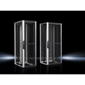 Rittal VX IT Netzwerk-Server-Rack-Schrank 42U 19 inch 800x1000x2000mm Silber/Schwarz
