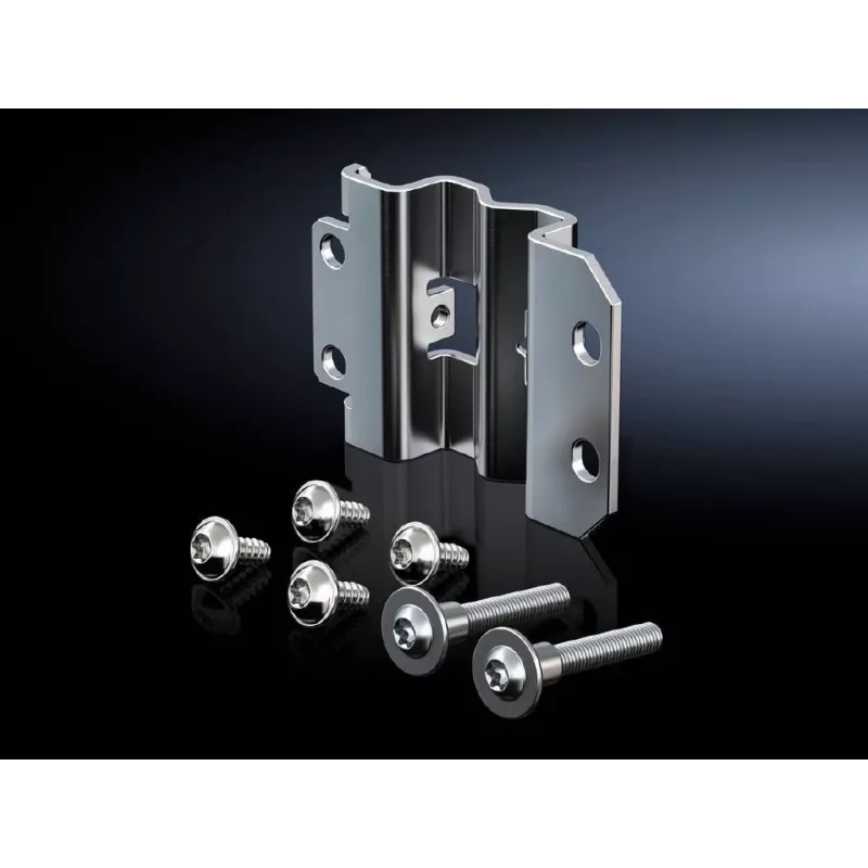 Rittal VX25 Innenverbindungswinkel-Set, 6 Stück, verzinkter Stahl