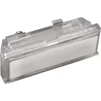 RITTO 1590200 Transparenter Klingeltaster, 1-fach, Unterputz, 250V AC, 10A