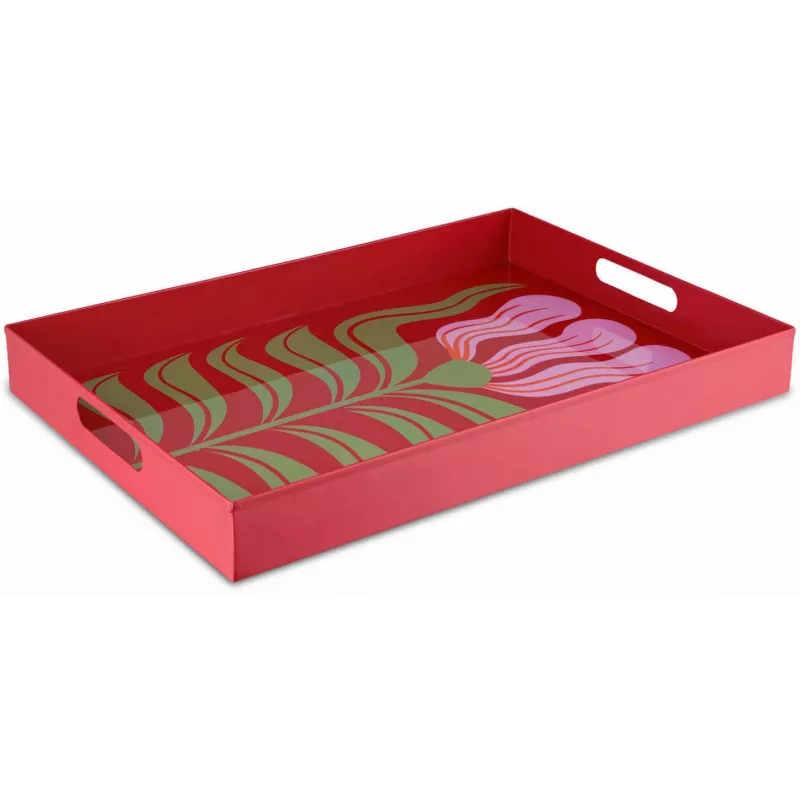 Rituali Domestici Florigrafia Serviertablett Large Rot