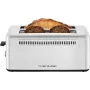 RIVIERA & BAR QGP480 Edelstahl 2-Scheiben XL Extra-Lang Toaster, 1500 W, 7 Bräunungsstufen, Auftauen & Aufwärmen