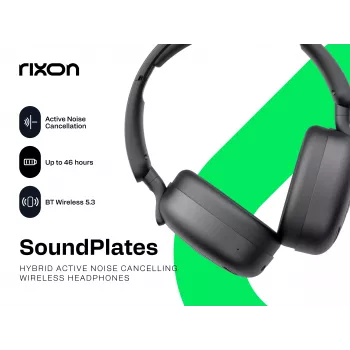 Rixon Soundplates Earbuds Black
