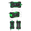 RJ TIANYE FreedConn RJ-C 120501A 12V 6A Intelligentes Automatisches Batterieladegerät für Blei-Säure AGM GEL EFB mit LCD-Anzeige