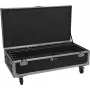 ROADINGER Flightcase für 8x AKKU IP Pixel Tube 360° PRO CRMX mit Ladefunktion und Rollen