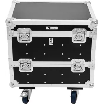 ROADINGER Flightcase für 8x Eurolite IP PIX Strobe RGB CW+WW mit Rollen 64x46,5x56,5cm
