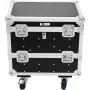 ROADINGER Flightcase für 8x Eurolite IP PIX Strobe RGB CW+WW mit Rollen 64x46,5x56,5cm
