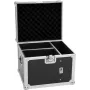 ROADINGER Flightcase für 2 x CAT-80 Beam-Effekte, 50 kg, schwarz laminiert, 47,5 x 41,5 x 42,5 cm
